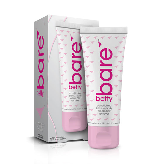 BettyBare Conditioning Body and Bikini Cream Hair Remover 2 oz